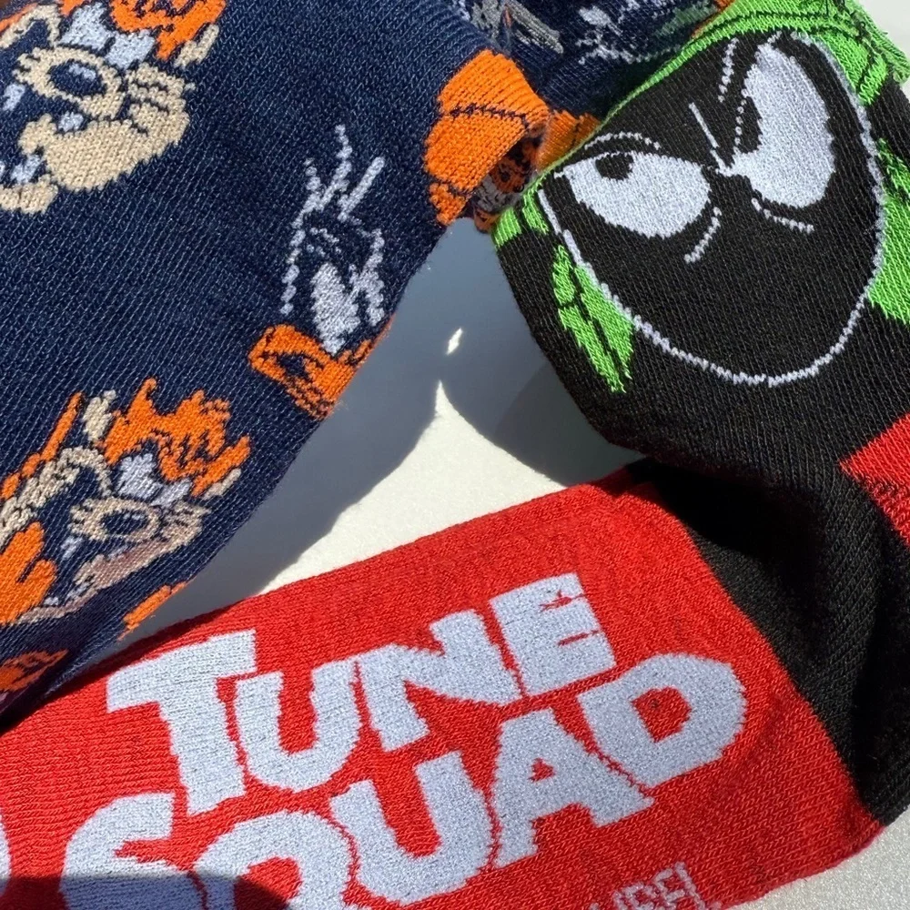 SPACE JAM Tune Squad Men's Socks Sz 6-12 New